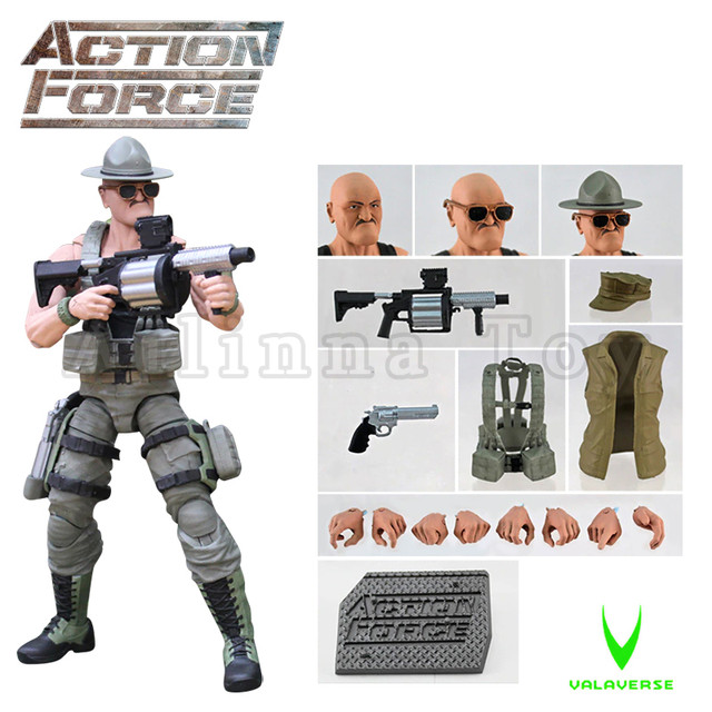 Valaverse Action Force 1/12 6inches Action Figure Wave 2 Anime Collection  Model For Gift Free